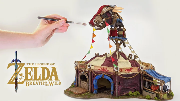 I made a Miniature Stable from Zelda Breath of the...