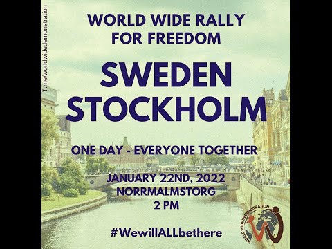 Stockholm manifestation 22