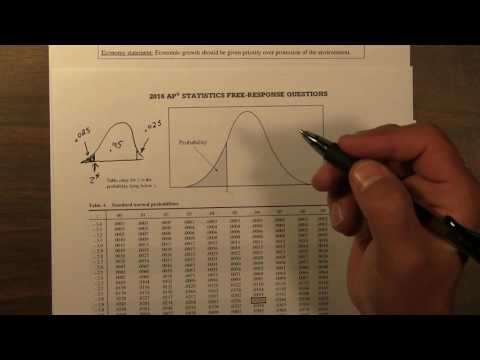 2016 AP Statistics 5 Free Response Question Solution FRQ