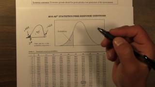 2016 ap statistics 5 free response question solution frq problem