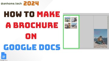 How To Make A Brochure On Google Docs | Designing Brochures in Google Docs