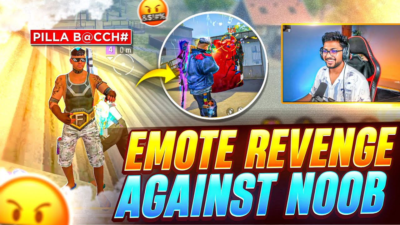 Random Pilla Noob Player Showed Me LOL Emote 😡 So I Showed Him Hell 🤣 - Free Fire Telugu - TEAM MBG