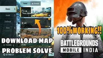 BGMI Maps Not Downloading Problem Solve !! 🔥100% WORKING TRICK