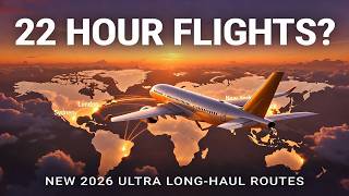 New Ultra Long Haul Flights 2026: 22 Hour Non-Stop Routes Revealed! New Ultra Long Haul Flights 2026: 22 Hour Non-Stop Routes Revealed!