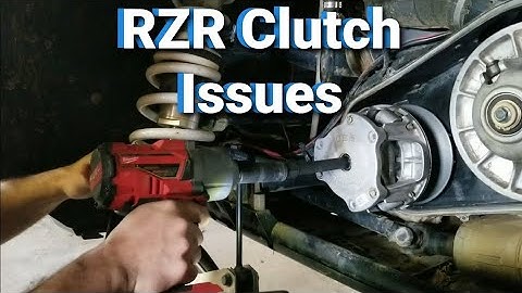 RZR Clutch Issues
