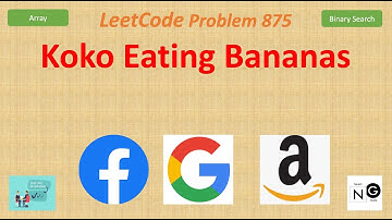 Koko Eating Bananas | Leetcode 875 | Linear TLE and Binary Search | Google Facebook
