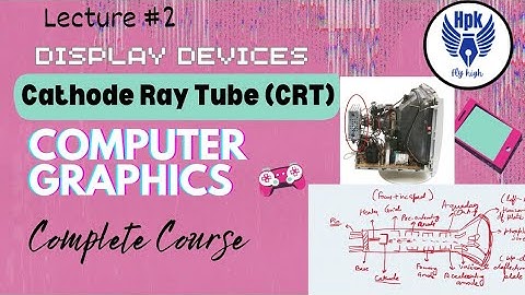 CRT (Cathode Ray Tube) || Display Devices || Computer Graphics Complete Course || Lecture #2
