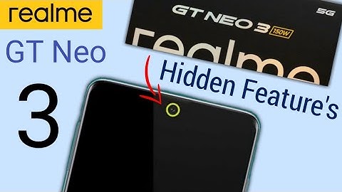 Realme GT Neo 3 Enable LED Notification Light | Realme GT Neo 3 Hidden Feature
