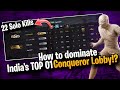 22 solo finishes in 1 conqueror lobby  how to dominate solo vs squad situation