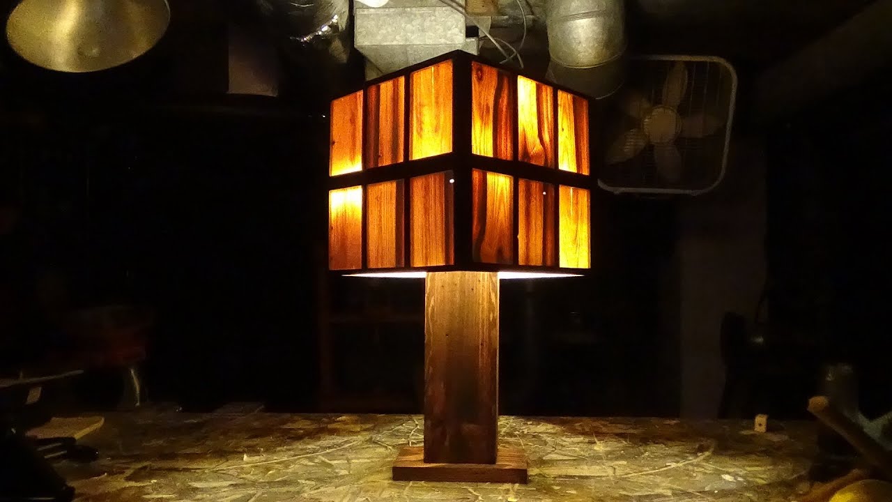 Pallet Lamp YouTube