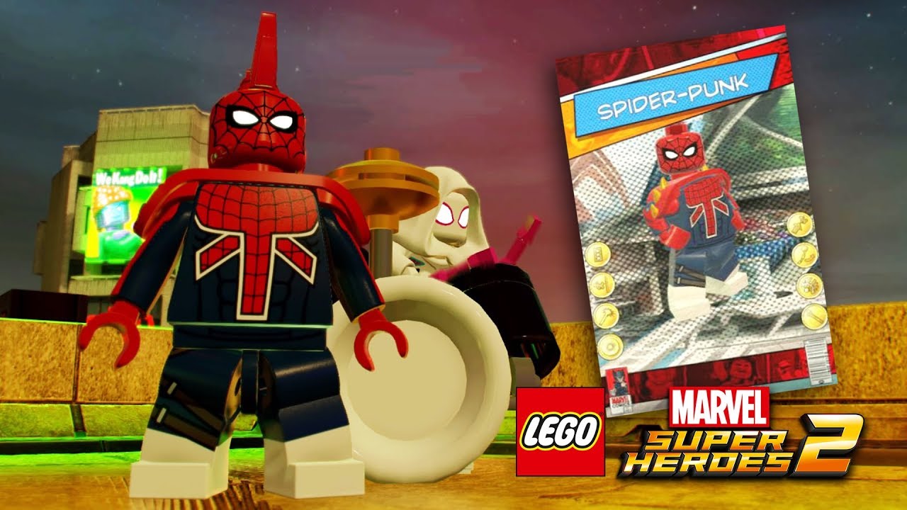 LEGO Marvel Superheroes 2 - Spider-Punk (Hobie Brown) Character ...