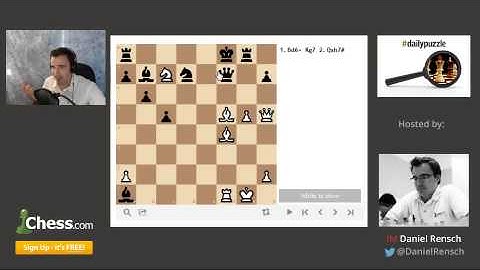 Your Daily Chess Puzzle: February 1st, 2015!