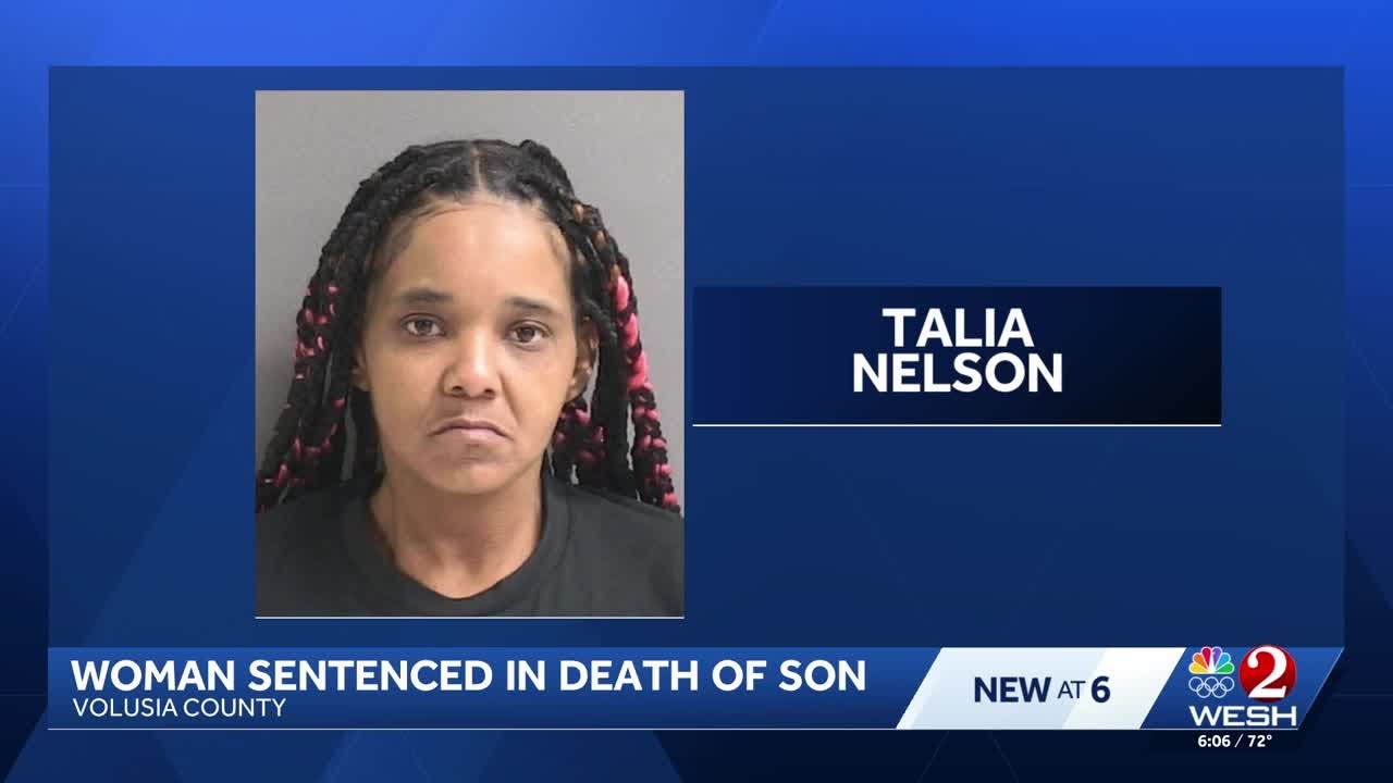 Volusia woman sentenced in 2024 death of her son - YouTube
