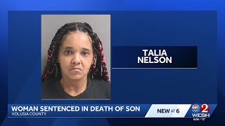 Volusia woman sentenced in 2024 death of her son
