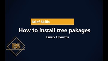 How to install tree packages in Linux Ubuntu