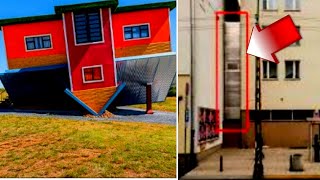 TOP 5 unusual houses  in the world | the world narrowest home | official world