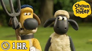 Shaun the Sheep 🐑 Bitzer Adventure - Cartoons for Kids 🐑 Full Episodes Compilation [1 hour]