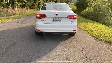 Muffler and Resonator Delete on 2015 Volkswagen Jetta SE 1.8 T