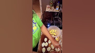Shrimp deviled eggs