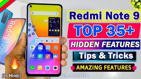 Redmi Note 9 Tips & Tricks | TOP 35+ Best Hidden Features in Hindi | Redmi Note 9 Hidden Features