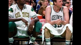 Larry Bird \& Robert Parish ''Basketball Clinic'' vs Miami Heat (1991)