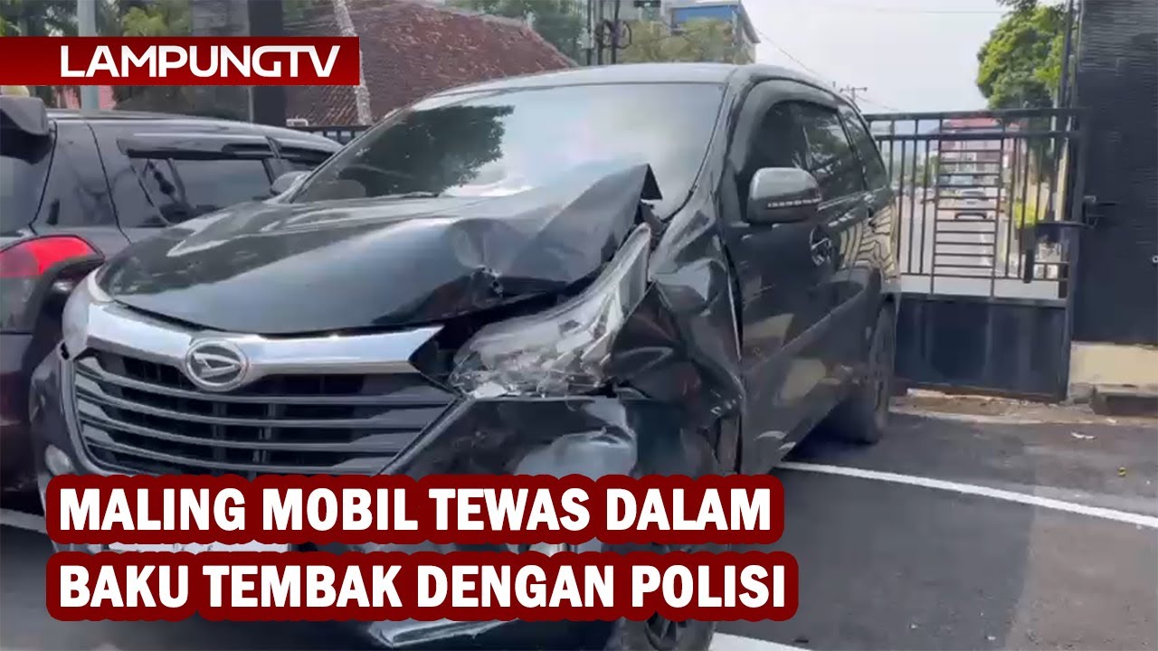 Maling Mobil Tewas dalam Baku Tembak di Bandarlampung