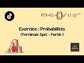 Exercice sur les probabilités (Terminale spé) (Partie 1) #mathematics #college #lycee #study