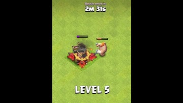 Super Giant Vs All Level X-Bow - Clash of clans