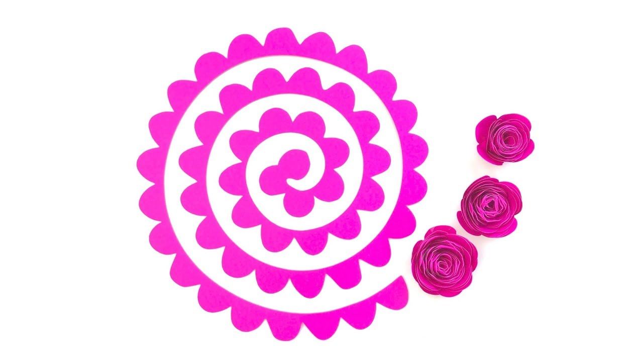 Paper Rose Template Printable Free - Get What You Need For Free