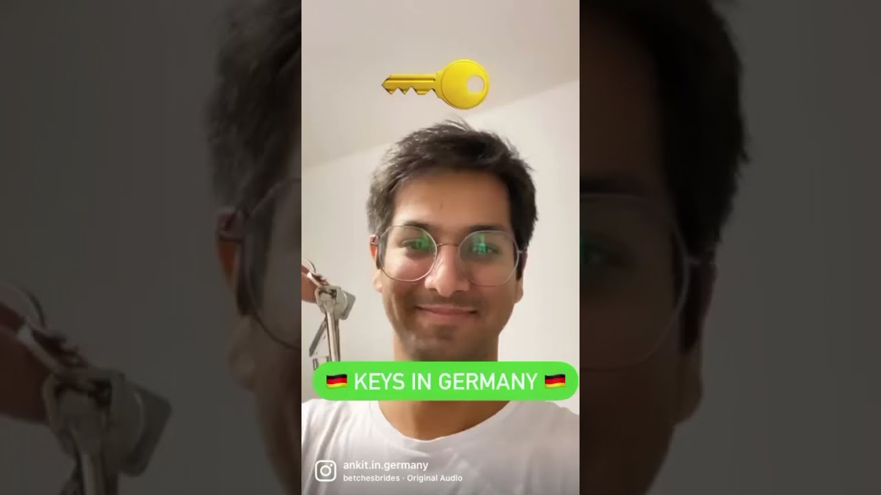Locked outside home in Germany 