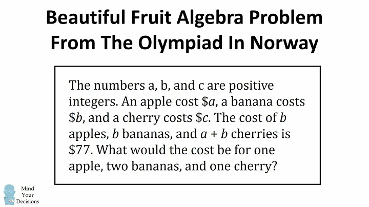 Norway Math Problem Seems Impossible, But It's Beautifully Solvable - DayDayNews