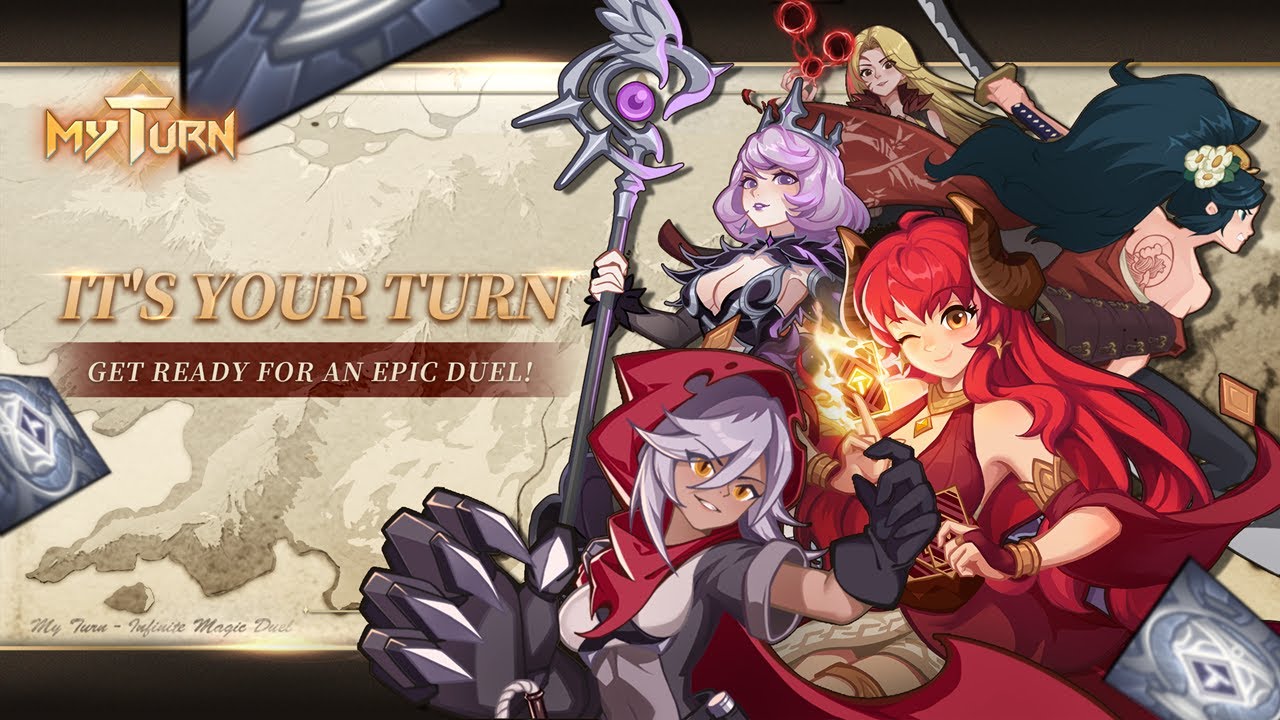My Turn: Infinite Magic Duel Gameplay Android / iOS - YouTube