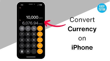 How To Convert Currency on iPhone Calculator - Easy Guide