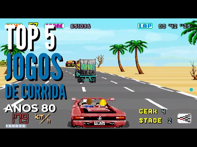 Jogos de Carros Antigos para DOS - Quem já jogou um desses? 