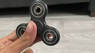 Spinning the fidget spinner