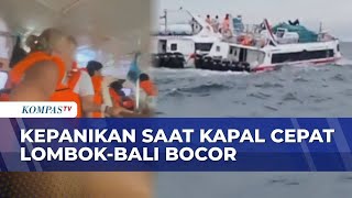 Kapal Cepat Lombok-Bali Bocor di Perairan Amed, 108 Orang Selamat | BERUT