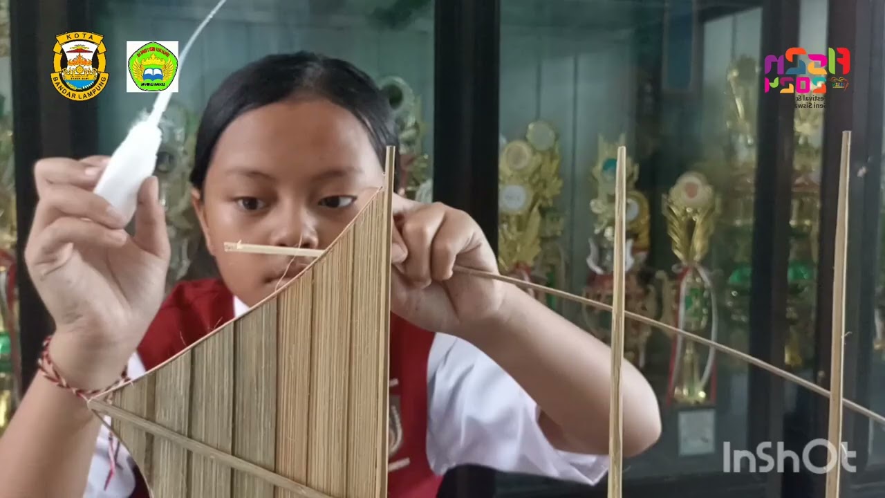 Juara 1 Kriya fls2n tingkat Provinsi Lampung