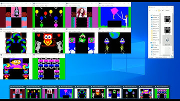 16x32 pixel 5 part multilayer 3D gate effects for T8000 part 6