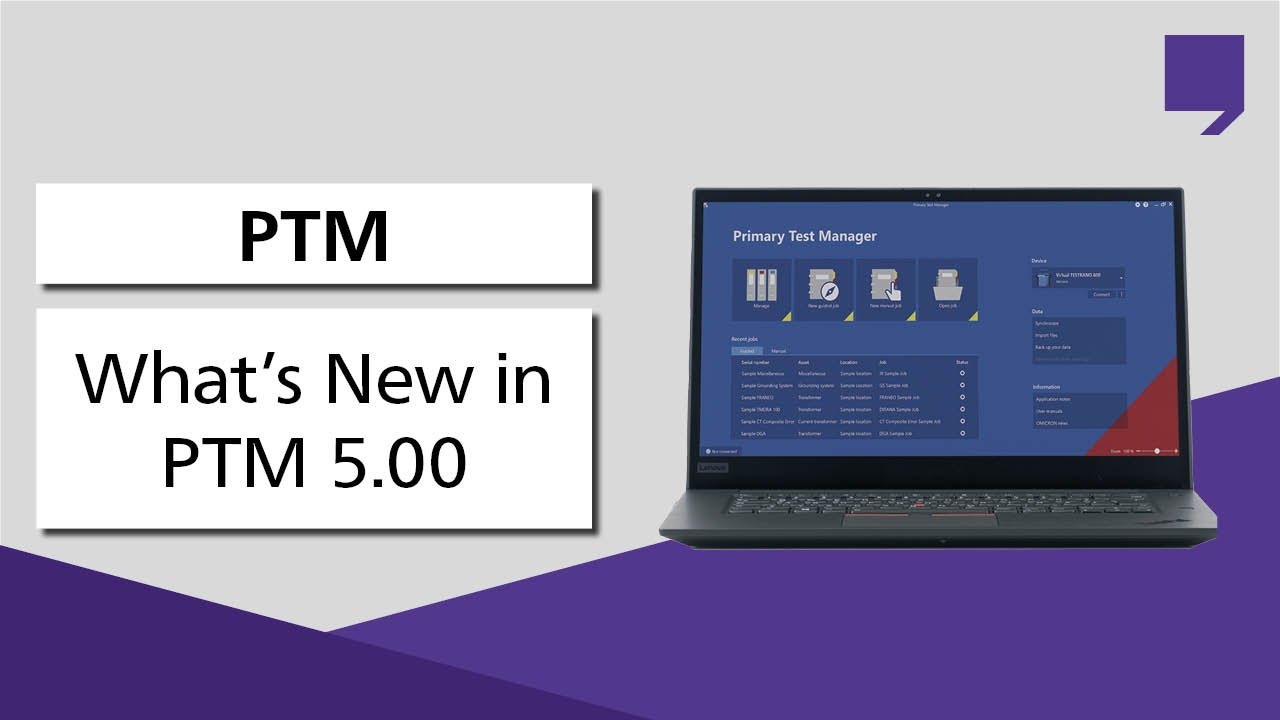 Primary Test Manager™ 5.00 release «What’s New»