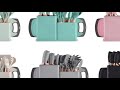 SALE 19pcs Food Grade Silicone Brodark Kitchenware Set, Cooking Spoon, Shovel, Cutting Board, Fruit