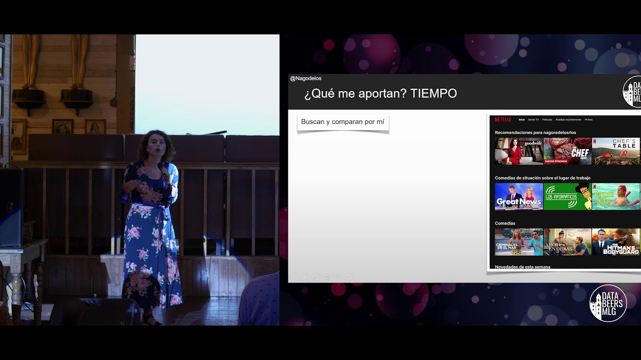 Databeers Málaga especial Datos y transparencia y buen gobierno. Charla de Nagore de los Ríos