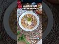 ALUBIAS BLANCAS CON OREJA en olla a presión #recipes #recetas #food