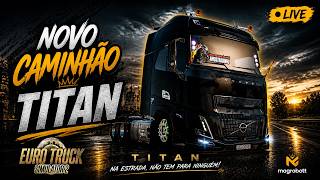 🔴AO VIVO | ETS2 - VOLVO FH6 ESCAPE DIRETÃO 👑 | PNG + SNOWYMOON + RESHADE #aovivo #ets2  #simulator