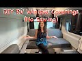 DIY Black-Out Window Coverings For Your RV (No Sewing)