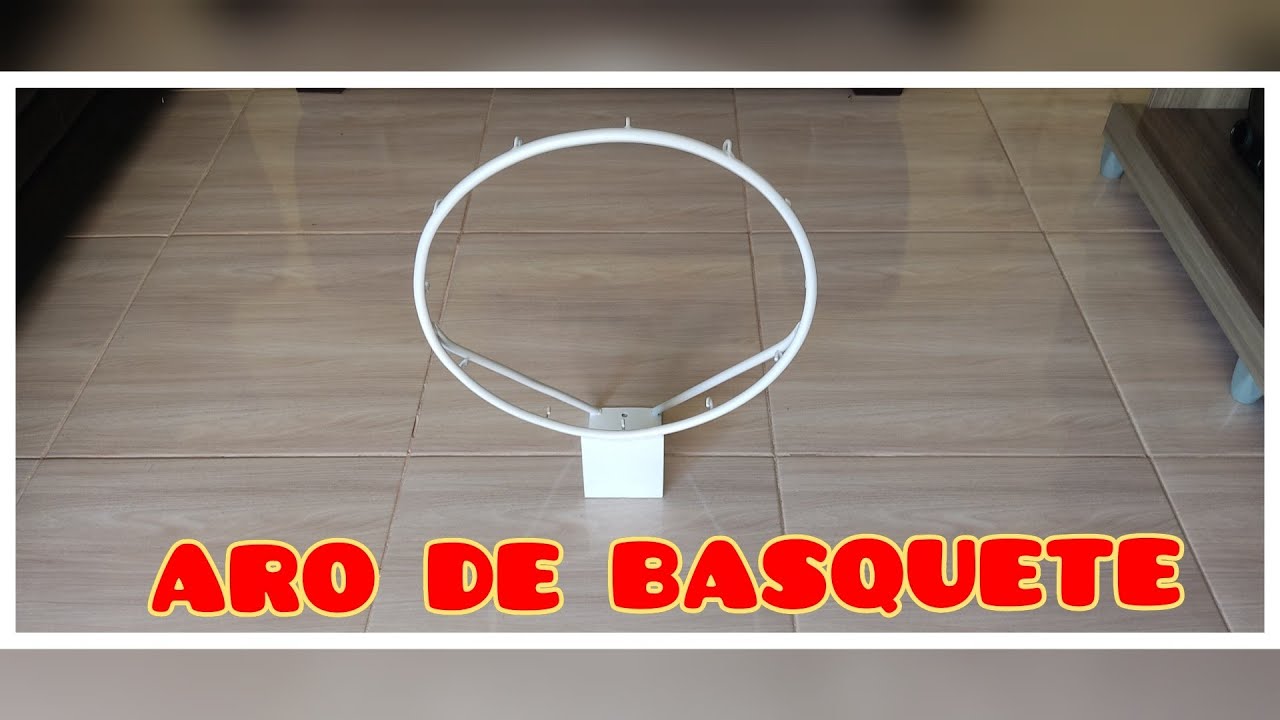 Como fazer um aro de basquete - YouTube