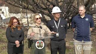 LA County Storm Preparedness Press Conference - February 2, 2025