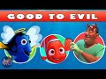 Finding Nemo and Dory Characters: Good to Evil 🐠🐟