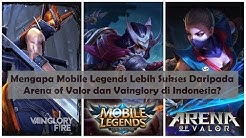 Mengapa Mobile Legends Lebih Sukses Daripada Arena of Valor dan Vainglory di Indonesia? - Durasi: 5.29. 