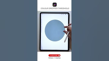 How to Use the Colour Dropper Threshold in Procreate