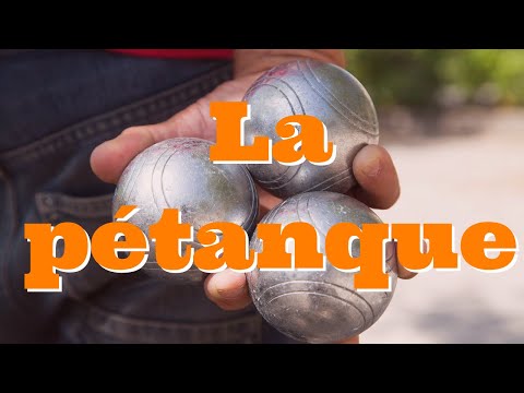 La pétanque